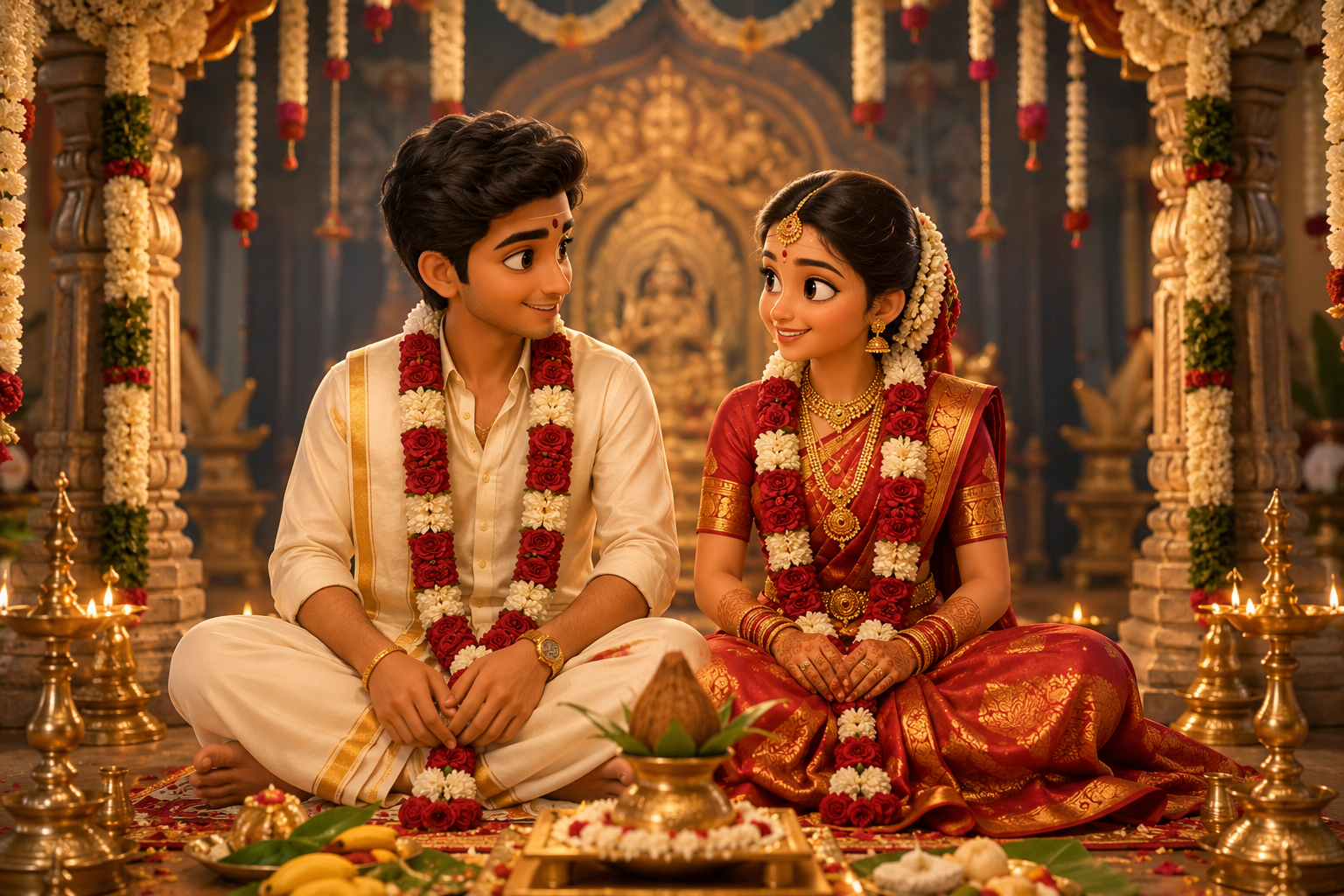 Aarav and Meera